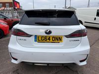 Used Lexus CT200h Sport Line 2014 White Hatchback