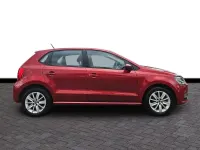Used VW Polo SE 90 HP (66 kW) 2015 Red Hatchback