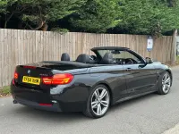Used BMW 420 Cabriolet M Sport 2014 Black Cabriolet