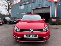 Used VW Golf VII SE 2018 Red Hatchback