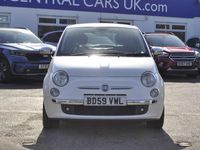 Used Fiat 500 Sport 69 HP (50 kW) 2009 White Cabriolet