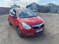 Used Vauxhall Agila S 68 HP (50 kW) 2013 Red MPV