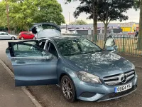 Used Mercedes A200 136 HP (100 kW) 2014 Blue Hatchback