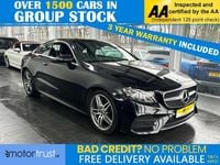 Used Mercedes E220 AMG Line Premium 194 HP (142 kW) 2018 Black Coupe