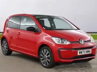 Used VW up! Black Edition 65 HP (47 kW) 2023 Red Hatchback