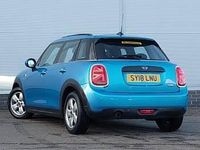 Used Mini ONE 102 HP (75 kW) 2018 Blue Hatchback