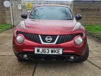 Used Nissan Juke N-TEC 117 HP (86 kW) 2013 Red SUV