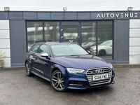 Used Audi S3 Sportback Advanced 310 HP (228 kW) 2016 Blue Hatchback