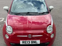 Used Fiat 500 69 HP (50 kW) 2013 Red Hatchback