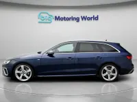 Used Audi A4 S-Line 201 HP (147 kW) 2022 Blue Estate