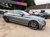 Used Mercedes C300 AMG Line Premium 245 HP (180 kW) 2019 Grey Coupe