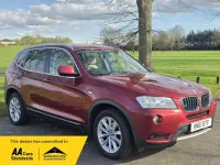 Used BMW X3 184 HP (135 kW) 2011 Red SUV