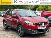 Used Nissan Qashqai N-TEC 117 HP (86 kW) 2011 Red SUV