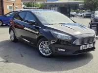Used Ford Focus Zetec 125 HP (91 kW) 2018 Black Hatchback