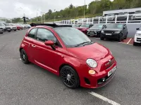 Used Abarth 595 140 HP (102 kW) 2016 Red Cabriolet