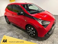 Used Toyota Aygo Trend 72 HP (52 kW) 2021 Red Hatchback