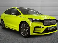 Used Skoda Enyaq iV vRS 219 kW (299 HP) 2022 Hyper green SUV