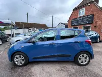 Used Hyundai i10 2014 Blue Hatchback