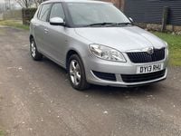 Used Skoda Fabia SE 2013 Silver Hatchback