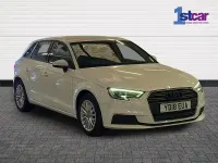 Used Audi A3 2018 White Sedan