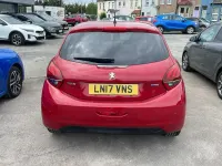 Used Peugeot 208 Allure 82 HP (60 kW) 2017 Red Hatchback