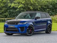 Used Land Rover Range Rover Sport SVR 575 HP (422 kW) 2019 Blue SUV