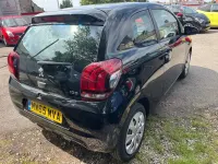 Used Peugeot 108 Active 68 HP (50 kW) 2015 Black Hatchback
