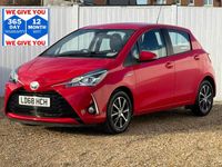 Used Toyota Yaris Hybrid 2018 Red Hatchback