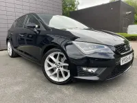 Used Seat Leon FR 150 HP (110 kW) 2015 Black Hatchback