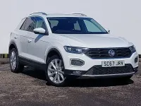 Used VW T-Roc SEL 150 HP (110 kW) 2018 White SUV