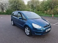Begagnad Ford S-MAX Titanium 2006 Blå Minibuss