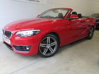 Used BMW 218 Sport Line 136 HP (100 kW) 2019 Red Cabriolet