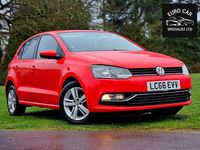 Used VW Polo Match 2016 Red Hatchback