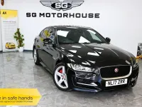 Used Jaguar XE R-Sport 180 HP (132 kW) 2017 Black Sedan