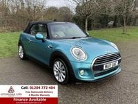 Used Mini Cooper Cabriolet 136 HP (100 kW) 2017 Blue Cabriolet