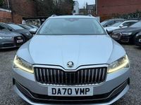 Used Skoda Superb SE L 150 HP (110 kW) 2020 Silver Estate