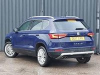 Used Seat Ateca XCELLENCE 150 HP (110 kW) 2017 Blue SUV