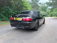 Used BMW 330 Sport Line 2003 Black Cabriolet