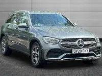 Used Mercedes GLC220 AMG line 194 HP (142 kW) 2020 Selenite grey SUV