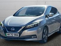 Begagnad Nissan Leaf N-Connecta 110 kW (150 HK) 2020 Silver Halvkombi