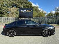 Begagnad Mercedes CLA200 AMG line 2016 Svart Sedan