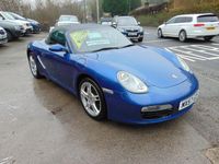 Used Porsche Boxster 245 HP (180 kW) 2007 Blue Cabriolet