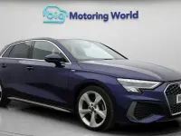 Used Audi A3 Sportback S-Line 110 HP (80 kW) 2023 Blue Hatchback