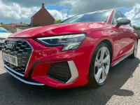 Used Audi S3 Sportback Design 310 HP (228 kW) 2022 Red Hatchback