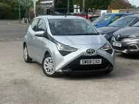Used Toyota Aygo X-play 72 HP (52 kW) 2019 Silver Hatchback