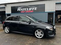 Used Mercedes B200 AMG line 136 HP (100 kW) 2015 Black MPV