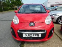 Używany Citroën C1 VTR Sport 68 KM (50 kW) 2012 Czerwony Hatchback