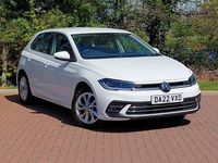 Used VW Polo Style 95 HP (69 kW) 2022 White Hatchback