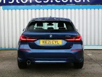 Used BMW 116 Comfort Edition 114 HP (83 kW) 2021 Blue Hatchback