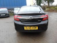 Used Vauxhall Insignia Elite 140 HP (102 kW) 2015 Black Hatchback